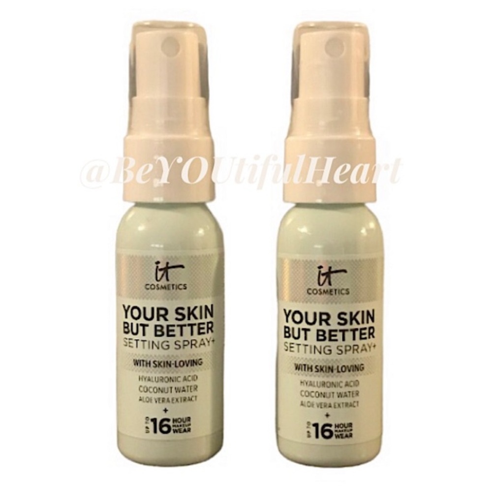 it Cosmetics Mini Your Skin But Better Setting Spray + Hydrating Mist Duo
